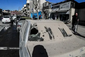 خسارات ناشی از تجاوز هوایی آمریکا و رژیم صهیونیستی