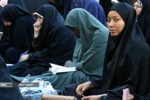مراسم دعای عرفه در دانشگاه تهران