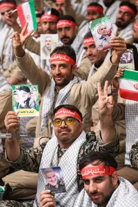 مراسم روز بسیج در حسینیه امام خمینی(ره)