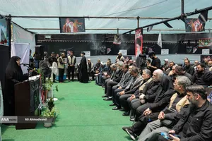 سخنرانی دکتر رنجبر در موکب مرکزی سازمان سما
