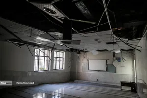 حمله هوایی آمریکایی و صهیونی به داﻧﺸﮕﺎه علم و صنعت ایران