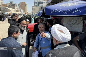 بازدید نماینده ولی&zwnj;فقیه در امور حج و زیارت از مرز خسروی و نحوه خدمات به زائران اربعین