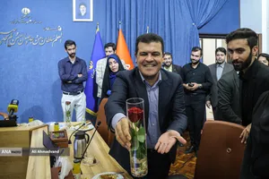 نشست خبری حسین افشین معاون علمی و فناوری رئیس جمهور
