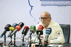 نشست خبری رئیس سازمان اورژانس کشور
