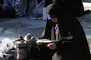 مراسم دعای عرفه در دانشگاه تهران