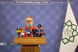 آیین بهره برداری از 2 رام قطار مترو ملی