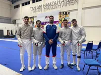 شمشیربازی زیر ۲۳ سال قهرمانی آسیا| پایان کار تیم سابر با کسب مدال برنز