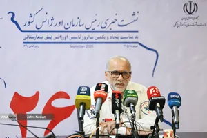نشست خبری رئیس سازمان اورژانس کشور