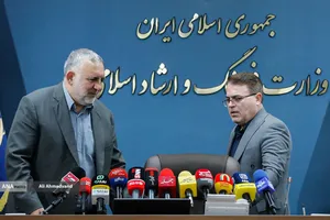 محسن جوادی معاون فرهنگی وزارت ارشاد و رئیس سی&zwnj;وششمین دوره نمایشگاه کتاب تهران