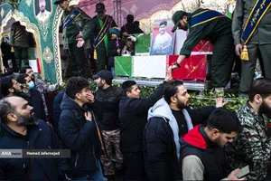  تشییع پیکر شهدای مظلوم مقاومت ملی ایران 