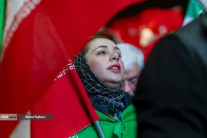 اجتماع مردمی در حمایت از رزمندگان اسلام_میدان انقلاب
