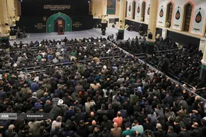 دومین شب عزاداری حضرت فاطمةالزهرا(س) با حضور زهبر م انقلاب