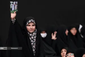 دومین شب عزاداری حضرت فاطمةالزهرا(س) با حضور زهبر م انقلاب