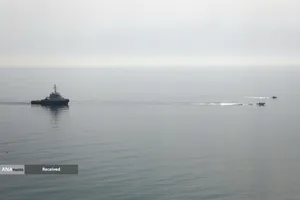 ورود شناور نیروی دریایی روسیه به رزمایش مرکب امداد و نجات دریای خزر ۲۰۲۵