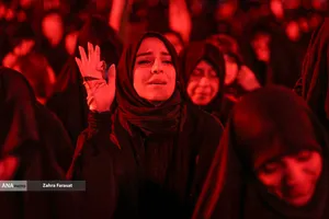 شب هفتم محرم الحرام در هیأت آیین حسینی