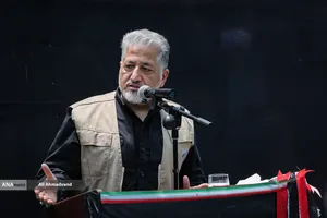 سخنرانی دکتر رنجبر در موکب مرکزی سازمان سما
