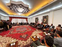 حضور خانواده شهدای خدمت و جمعی از اعضای دولت شهید رئیسی در تبریز +فیلم