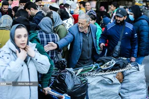 بازار خرید عید نوروز در تهران - پوشاک