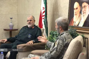 دیدار فرمانده کل سپاه با فرمانده کل ارتش