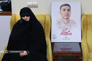 دیدار با خانواده نخبه شهید علی حیدرزاده