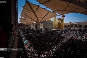 تشییع پیکر مطهر امام شهید در نجف اشرف