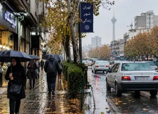 هشدار هواشناسی نسبت به فعالیت سامانه بارشی در تهران