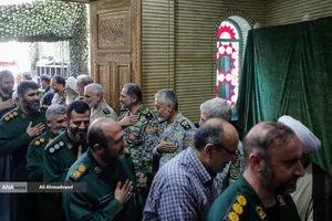 مراسم گرامیداشت ۵۷ شهید اقتدار ارتش