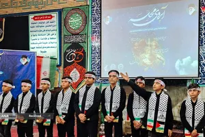 بزرگداشت شهدای اقتدار منطقه 14 تهران،ویژه برنامه اربعین شهدای حماسه منطقه دارالمومنین(آبروی محله)