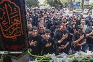 تشییع و تدفین پیکر مطهر بسیجی شهید حسین یوسفخانی