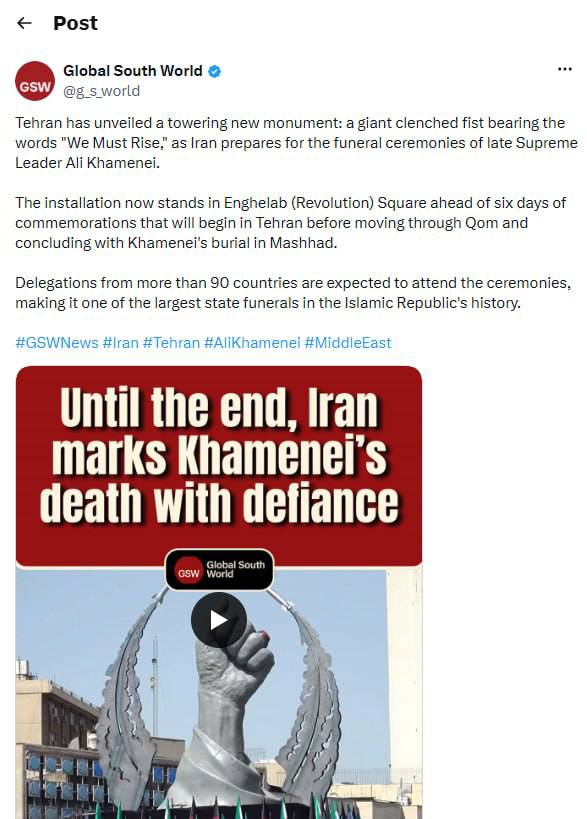 گزارش | بازتاب جهانی مراسم وداع با رهبر شهید انقلاب؛ از پوشش زنده رسانه‌ها تا تحلیل پیام‌های سیاسی