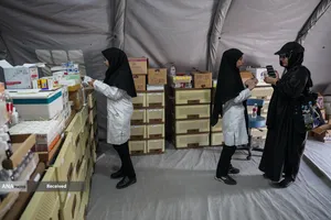 بازدید رئیس ستاد فرمان اجرائی امام(ره) از خدمت رسانی موکب داران اربعین حسینی مرز مهران