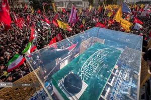 تشییع پیکر مطهر امام شهید در نجف اشرف