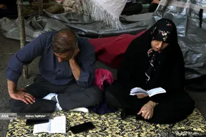 مراسم دعای عرفه در دانشگاه تهران