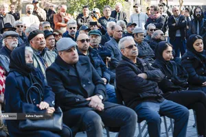 مراسم تشییع پیکر عنایت بخشی 