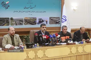  نشست خبری مدیرعامل سازمان راهداری و حمل&zwnj;ونقل جاده&zwnj;ای 