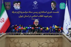 نشست خبری محمدصادق معتمدیان، استاندار تهران 