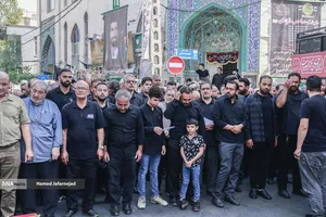 تشییع و تدفین پیکر مطهر بسیجی شهید حسین یوسفخانی