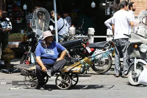 باربری در گرمای تابستان