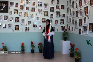 آیین چهلمین روز نوگلان دانش آموز میناب