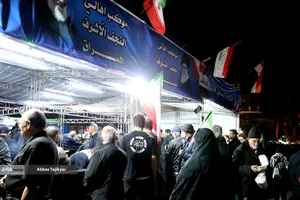 اجتماع مردمی در حمایت از رزمندگان اسلام