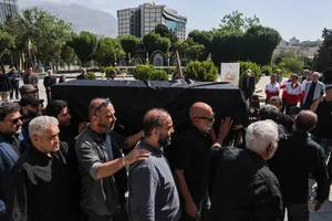 مراسم تشییع پیکر &laquo;بهروز رضوی&raquo; 