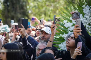 آیین چهلمین روز درگذشت &laquo;حمید هیراد&raquo;