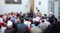 رهبر انقلاب: امدادگران ما مظهر صفات انسانی و انسان‌دوستی هستند