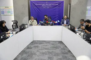 نشست خبری مهدی قمی شهردار منطقه 11 تهران