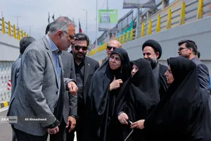 علیرضا زاکانی شهردار تهران در آیین بهره&zwnj;برداری از چهار پروژه راهگشای عمرانی در پایتخت