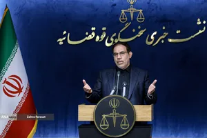 نشست خبری اصغر جهانگیر، سخنگوی قوه قضائیه