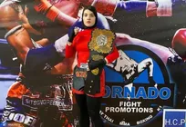 قهرمانی دانش‌آموز سما در فستیوال بین‌المللی کیک‌بوکس ارمنستان