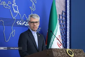 نشست خبری اسماعیل بقایی سخنگوی جدید وزارت امور خارجه