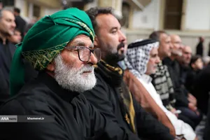 حضور و سخنرانی در مراسم عزاداری شهادت امام رضا علیه&zwnj;السلام