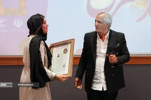 آیین اعطای نشان درجه یک هنری به &laquo;مجید مظفری&raquo;